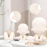 Maxbell Plush Doll Body Clothes Display Cotton Doll Stuffed Toy Arts Crafts Humanoid 10cm