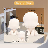 Maxbell Plush Doll Body Clothes Display Cotton Doll Stuffed Toy Arts Crafts Humanoid 20cm