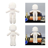 Maxbell Plush Doll Body No Attribute Mannequin for Dress up Humanoid Fat body