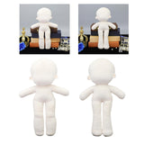 Maxbell Plush Doll Body No Attribute Mannequin for Dress up Humanoid Fat body