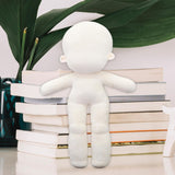 Maxbell Plush Doll Body No Attribute Mannequin for Dress up Humanoid Fat body