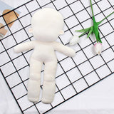 Maxbell Plush Doll Body No Attribute Mannequin for Dress up Humanoid Fat body