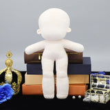 Maxbell Plush Doll Body No Attribute Mannequin for Dress up Humanoid Fat body