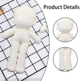 Maxbell Plush Doll Body No Attribute Mannequin for Dress up Humanoid Normal body