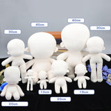 Maxbell Plush Doll Blank Body Collection Creative Wearable Clothing Plushies Toy DIY