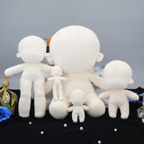 Maxbell Plush Doll Blank Body Collection Creative Wearable Clothing Plushies Toy DIY