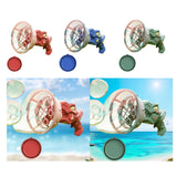 Maxbell Bubble Machine for Kids Fan Romantic Handheld for Party Favors Birthday Gift Red