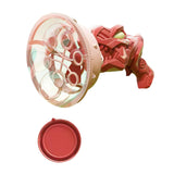 Maxbell Bubble Machine for Kids Fan Romantic Handheld for Party Favors Birthday Gift Red