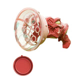 Maxbell Bubble Machine for Kids Fan Romantic Handheld for Party Favors Birthday Gift Red