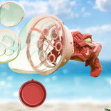 Maxbell Bubble Machine for Kids Fan Romantic Handheld for Party Favors Birthday Gift Red