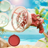 Maxbell Bubble Machine for Kids Fan Romantic Handheld for Party Favors Birthday Gift Red