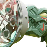 Maxbell Bubble Machine for Kids Fan Romantic Handheld for Party Favors Birthday Gift Green