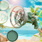 Maxbell Bubble Machine for Kids Fan Romantic Handheld for Party Favors Birthday Gift Green