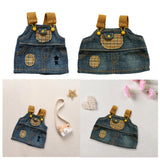 Maxbell Doll Clothes Detachable for Kids Birthday Gift Dolls Outifits for 12cm Dolls Width 6cm