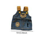 Maxbell Doll Clothes Detachable for Kids Birthday Gift Dolls Outifits for 12cm Dolls Width 6cm