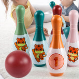 Maxbell Kids Toy Bowling Set Lightweight Educational for 5-12 Years Old Infants Kids White