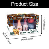 Maxbell Kids Toy Bowling Set Lightweight Educational for 5-12 Years Old Infants Kids Number