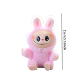 Maxbell Plush Doll Keychain Stuffed Doll Doll Pendant for Handbag Bag Decor pink
