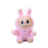 Maxbell Plush Doll Keychain Stuffed Doll Doll Pendant for Handbag Bag Decor pink