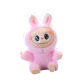 Maxbell Plush Doll Keychain Stuffed Doll Doll Pendant for Handbag Bag Decor pink