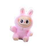 Maxbell Plush Doll Keychain Stuffed Doll Doll Pendant for Handbag Bag Decor pink