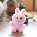 Maxbell Plush Doll Keychain Stuffed Doll Doll Pendant for Handbag Bag Decor pink