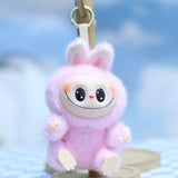 Maxbell Plush Doll Keychain Stuffed Doll Doll Pendant for Handbag Bag Decor pink