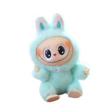 Maxbell Plush Doll Keychain Stuffed Doll Doll Pendant for Handbag Bag Decor blue