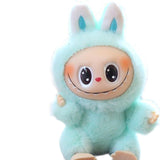 Maxbell Plush Doll Keychain Stuffed Doll Doll Pendant for Handbag Bag Decor blue