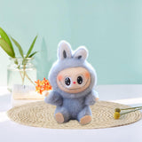 Maxbell Plush Doll Keychain Stuffed Doll Doll Pendant for Handbag Bag Decor gray