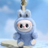 Maxbell Plush Doll Keychain Stuffed Doll Doll Pendant for Handbag Bag Decor gray