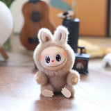 Maxbell Plush Doll Keychain Stuffed Doll Doll Pendant for Handbag Bag Decor light coffee