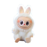 Maxbell Plush Doll Keychain Stuffed Doll Doll Pendant for Handbag Bag Decor white