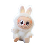 Maxbell Plush Doll Keychain Stuffed Doll Doll Pendant for Handbag Bag Decor white