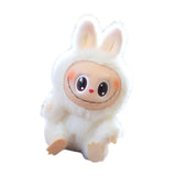 Maxbell Plush Doll Keychain Stuffed Doll Doll Pendant for Handbag Bag Decor white