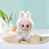 Maxbell Plush Doll Keychain Stuffed Doll Doll Pendant for Handbag Bag Decor white