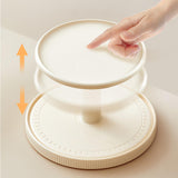 Maxbell Rotatable Showcase Figure Display Case for Action Dolls Charms Plush Figures