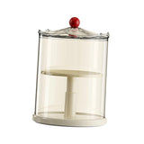 Maxbell Rotatable Showcase Figure Display Case for Action Dolls Charms Plush Figures