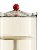 Maxbell Rotatable Showcase Figure Display Case for Action Dolls Charms Plush Figures