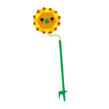 Maxbell Cartoon Water Sprinkler Funny Rotating for Kids for Garden Backyard Watering Sunflower