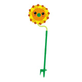 Maxbell Cartoon Water Sprinkler Funny Rotating for Kids for Garden Backyard Watering Sunflower