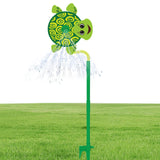 Maxbell Cartoon Water Sprinkler Funny Rotating for Kids for Garden Backyard Watering Turtle