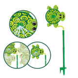 Maxbell Cartoon Water Sprinkler Funny Rotating for Kids for Garden Backyard Watering Turtle