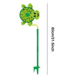Maxbell Cartoon Water Sprinkler Funny Rotating for Kids for Garden Backyard Watering Turtle