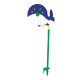 Maxbell Cartoon Water Sprinkler Funny Rotating for Kids for Garden Backyard Watering Dolphin