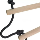 Maxbell Kids Climbing Ladder 5 Sections Hanging Rope Ladder for Squares Child Indoor