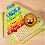 Maxbell Musical Instruments for for Toddlers 3+ Wooden Musical Toys for Baby 3 4 5 6