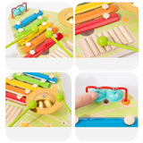 Maxbell Musical Instruments for for Toddlers 3+ Wooden Musical Toys for Baby 3 4 5 6