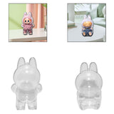 Maxbell Doll Display Case Dustproof Showcase Accessory Lightweight Doll Storage Case Standing