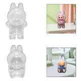 Maxbell Doll Display Case Dustproof Showcase Accessory Lightweight Doll Storage Case Standing